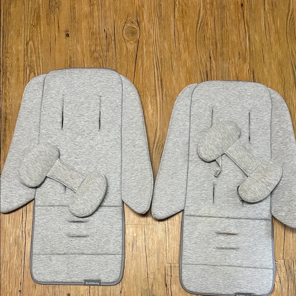 Gray Stroller Seat Liners